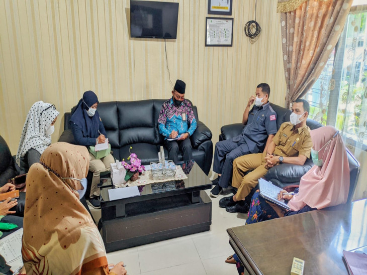 KPU Dan Bawaslu Kampar Gandeng DPPKBP3A Kampar untuk Sosialisasi Pentingnya Politik Bagi Perempuan