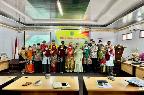 DPPKBP3A Kampar Penuhi Undangan DP3AP2KB Riau Di Kegiatan Forum Perangkat Daerah RENJA Tahun 2023